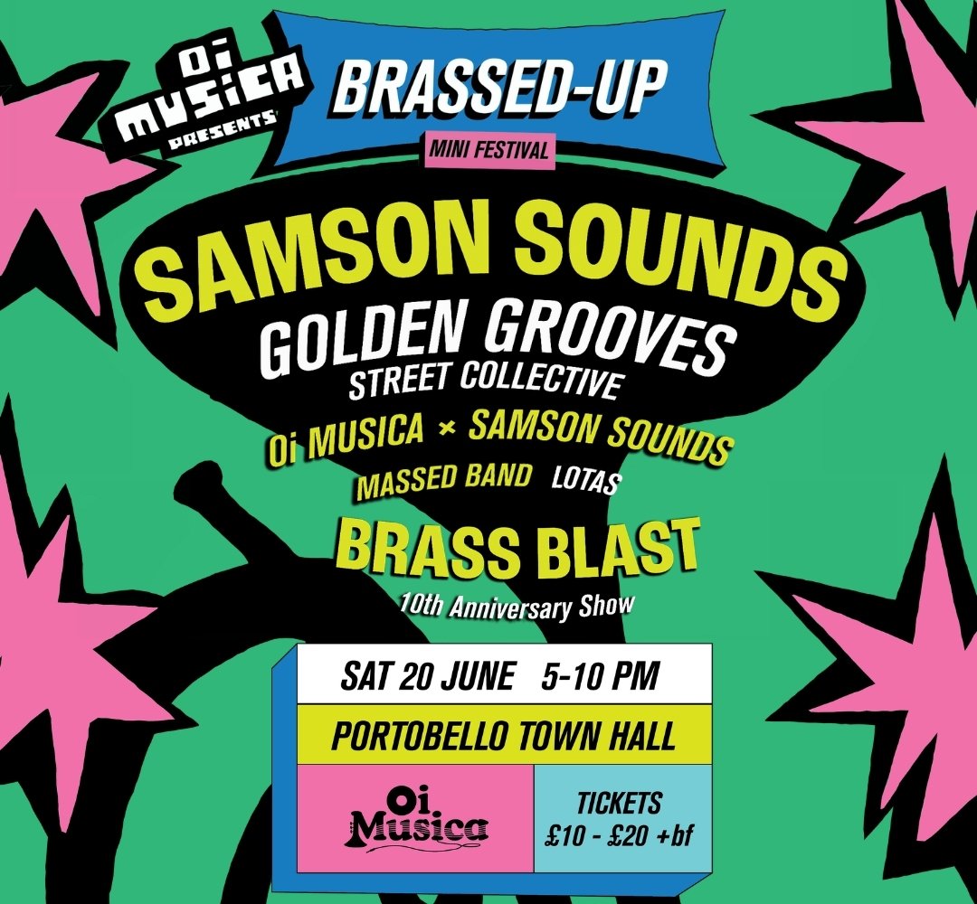Oi Musica Presents: Brassed Up Mini Festival