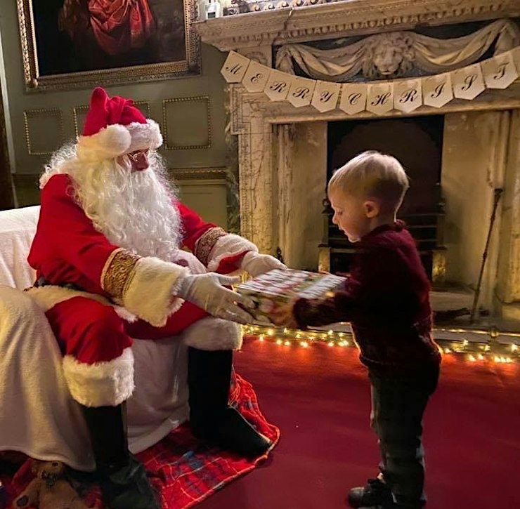 Newhailes Santa experience